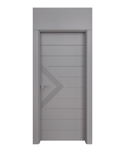 BY-159V Porte intérieure Laqué Vitrée